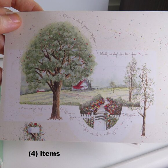 D. Morgan House themed Boxed Stationary Set (incomplete) - Picture 7 of 16